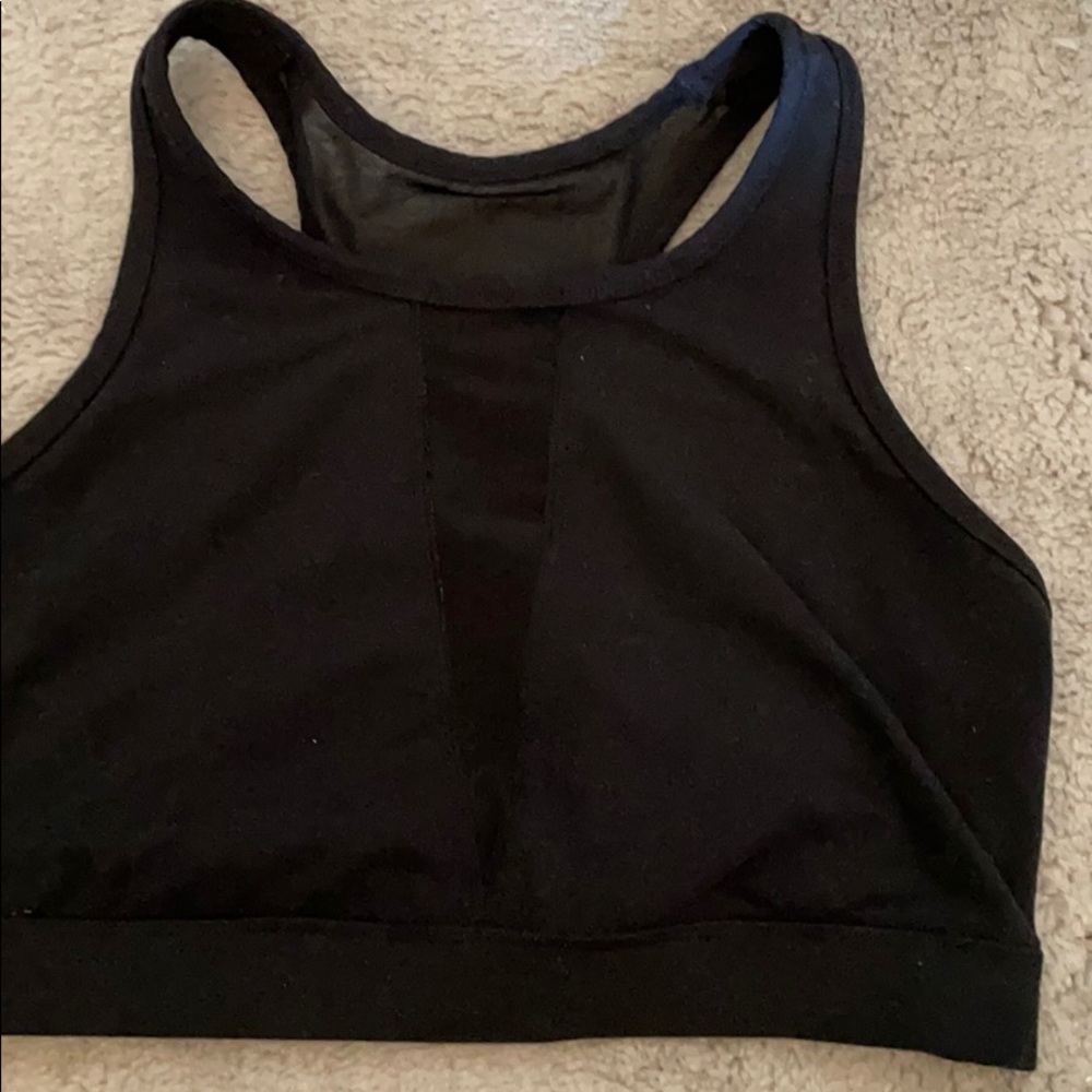Gaiam Black fashion sports bra